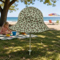 Leopard Print Bucket Hat for Your Toddler - Friendly Design