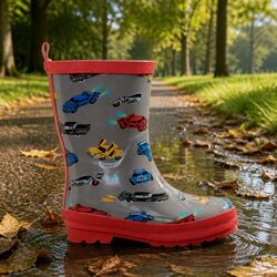Versatile Kids' Rain Boots: Waterproof & Comfortable