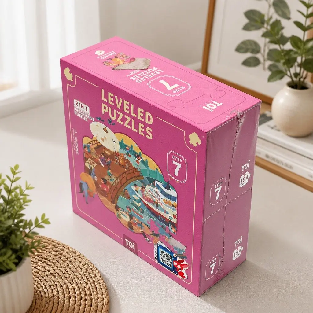 Leveled Puzzle Step 7 Historical Artwork Complex Assembly Educational Toy