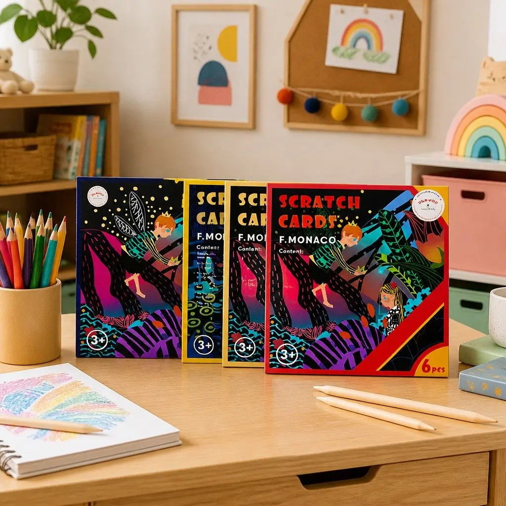 Kids Scratch Art Set