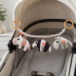 Pram Toy Hanging Attachment Baby Stroller Car Seat Entertainment Soft Plush