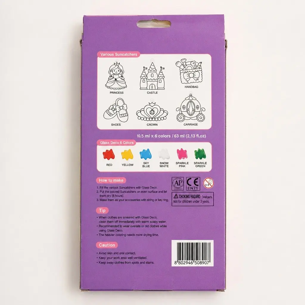 Craft Set for Kids with Coloring Molds Non-Toxic Paints for Creative Playtime Activities