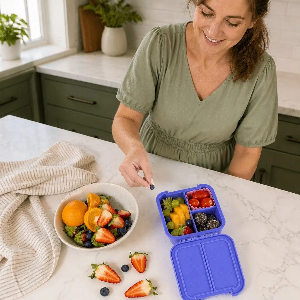 Bento Two Kids Lunch Box for Snack Time