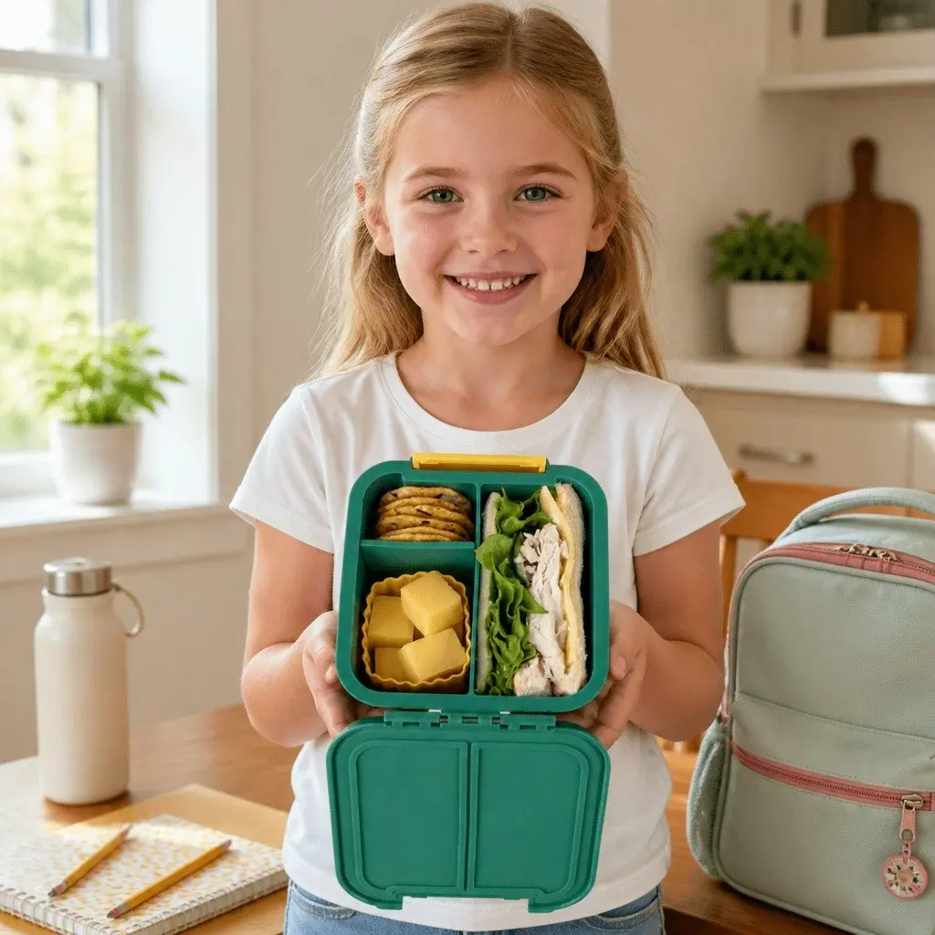Bento Two Kids Lunch Box for Snack Time