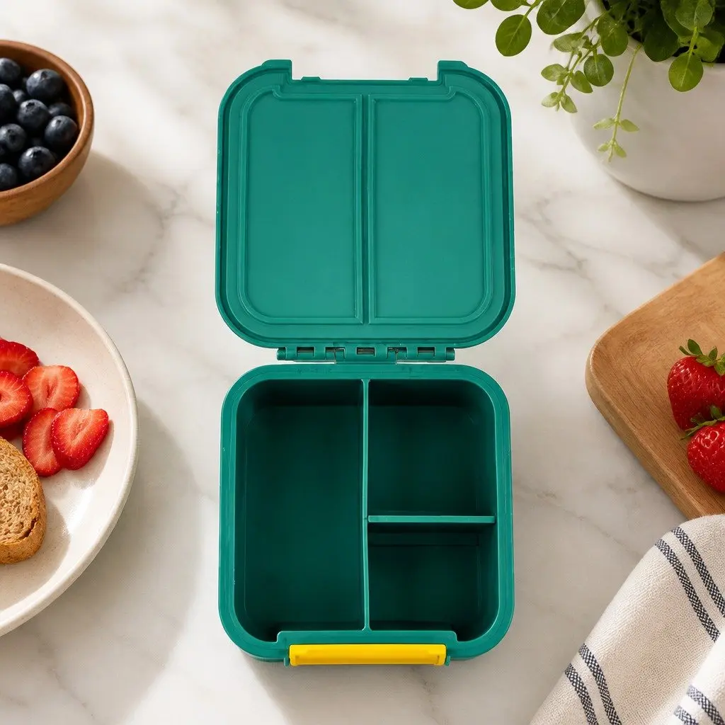 Bento Lunch Box Kids Leakproof Two Compartment Compact