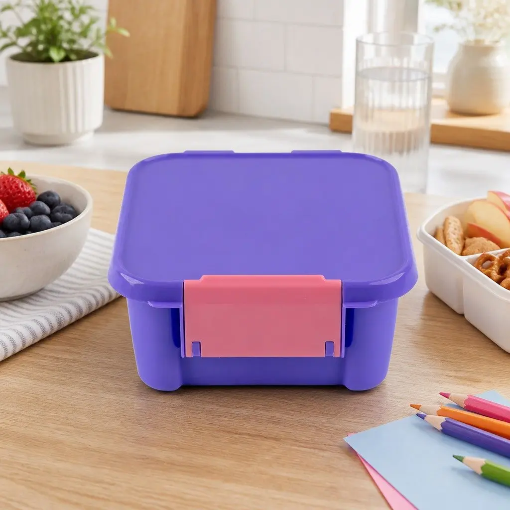 Bento Lunch Box Kids Leakproof Two Compartment Compact