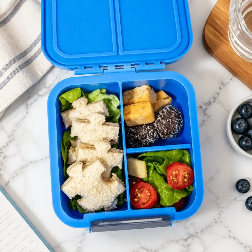 Bento Lunch Box Kids Leakproof Two Compartment Compact