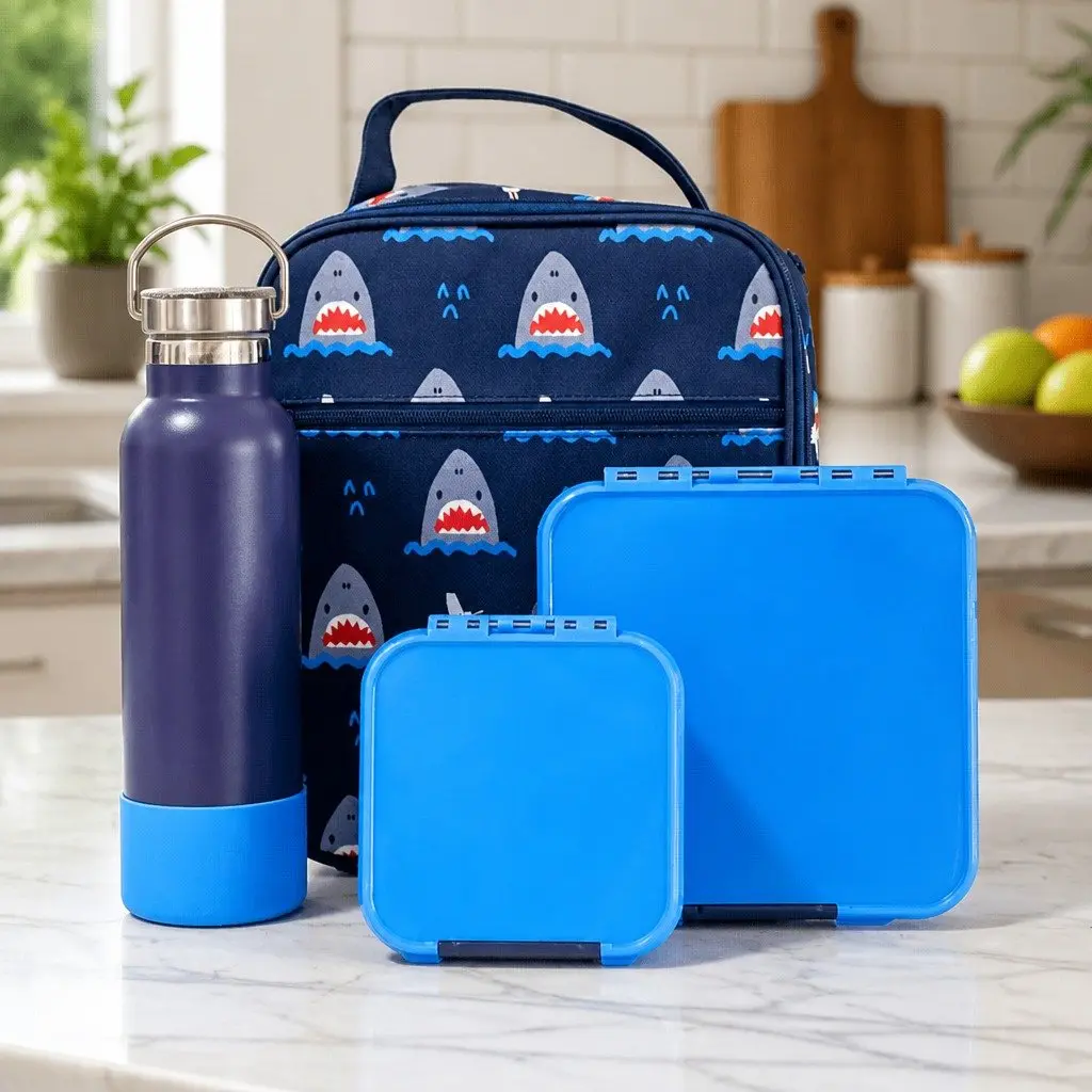 Bento Lunch Box Kids Leakproof Two Compartment Compact