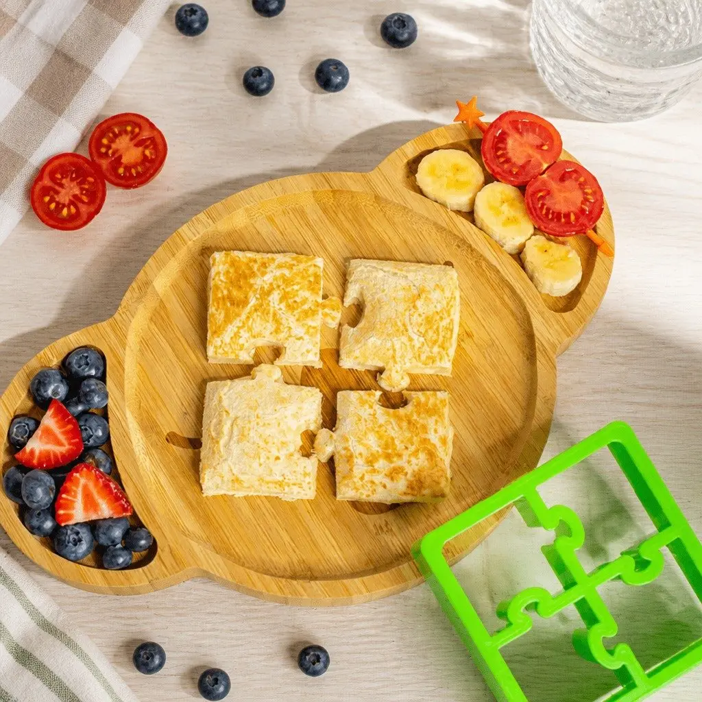 Sandwich Cutters Puzzle Shape Set Kids Lunch Box Bread Cutter Sandwich Maker