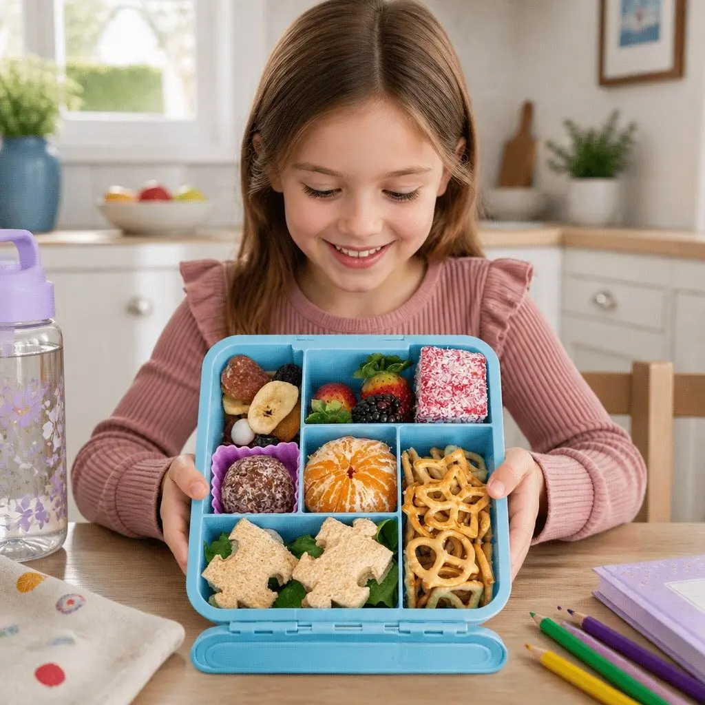 Sandwich Cutters Puzzle Shape Set Kids Lunch Box Bread Cutter Sandwich Maker