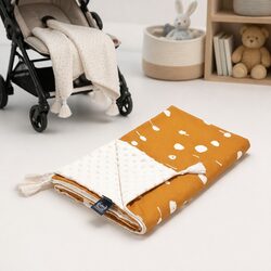 Cozy Baby Blanket with Fringe, Ideal for Parents