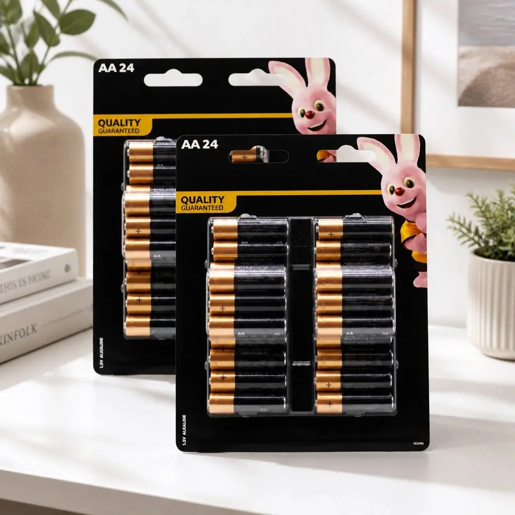 AA Batteries Long Lasting 48 Pack Suitable for Household and Professional Electronics