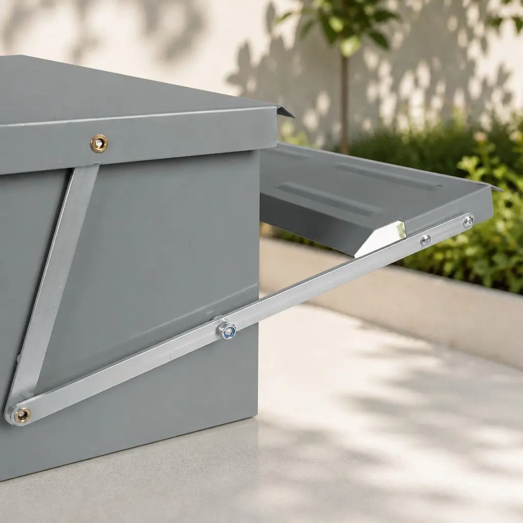 Automatic Chicken Feeder Timed Feed Dispenser 10KG Large Capacity Galvanized Steel