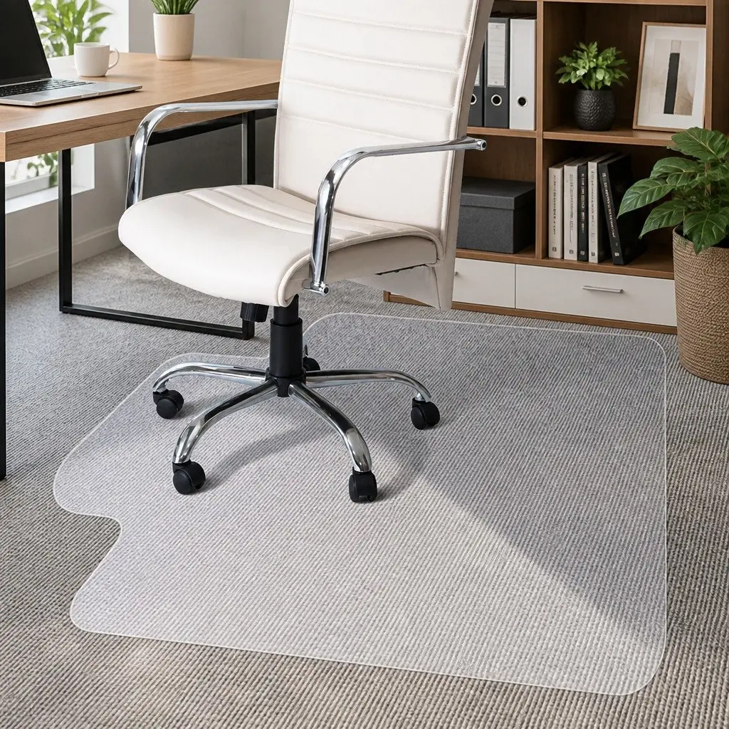 Chair Mat Carpet Floor Protector PVC Hard Surface Guard Office Home Use