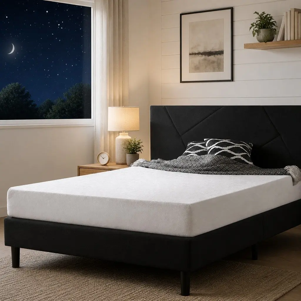 Mattress Protector Waterproof Terry Cotton Fitted Dust Mite Barrier 35cm Depth