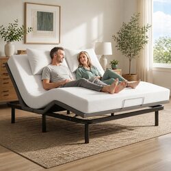 Your Perfect King Adjustable Bed Frame and Memory Foam