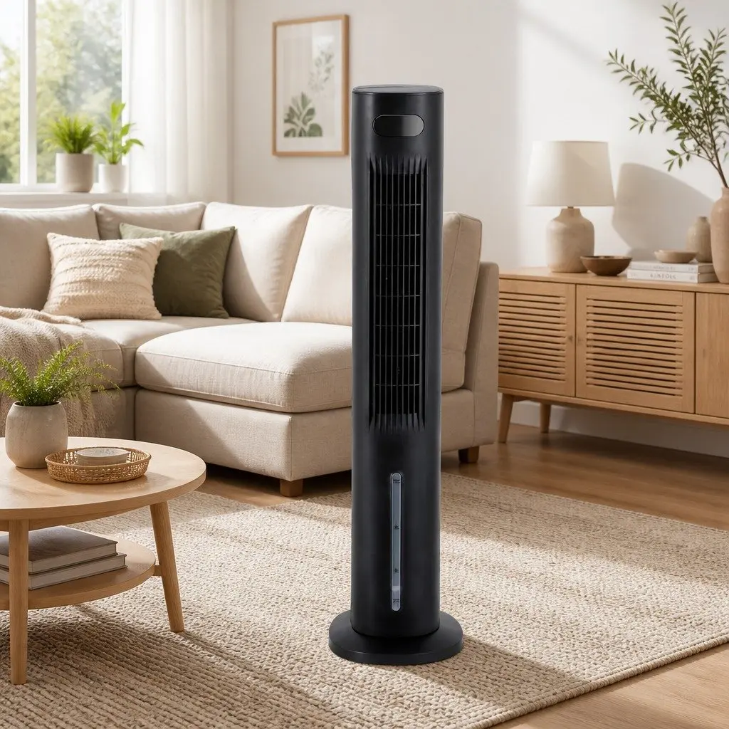 Evaporative Air Cooler 7L Water Tank 4-in-1 Fan Humidifier Purifier Remote Control