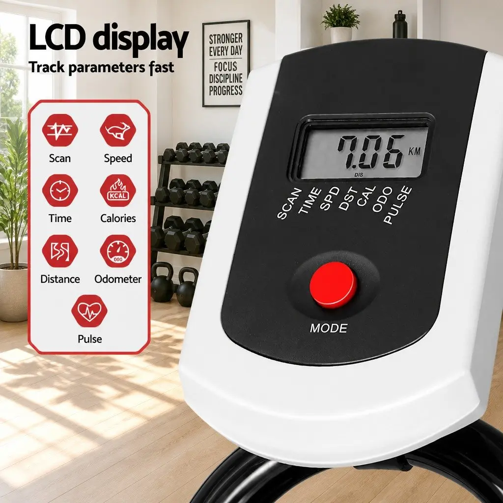 Bike Exercise Bike 13KG Flywheel 150kg Capacity Fitness Home Cardio Indoor