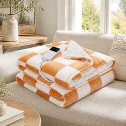 Friendly Electric Throw Rug with Multiple Heating Options