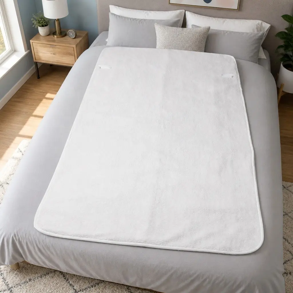 Electric Blanket Single Bed Fitted Fleece Warm Cosy Sleep Winter Bedding