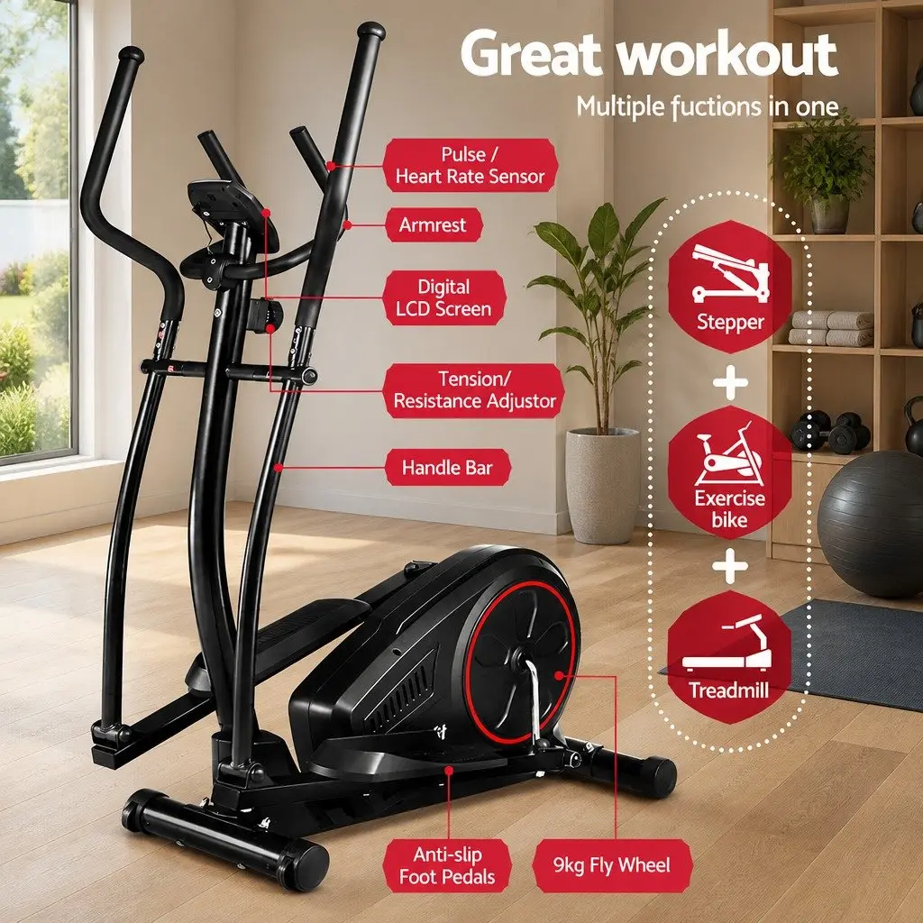 Elliptical Cross Trainer for Home Workouts