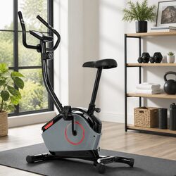 Join the Fitness Journey with Our Upright Exercise Bike