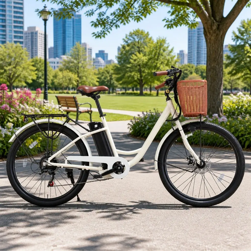 Electric City Bike for Commuting Ease