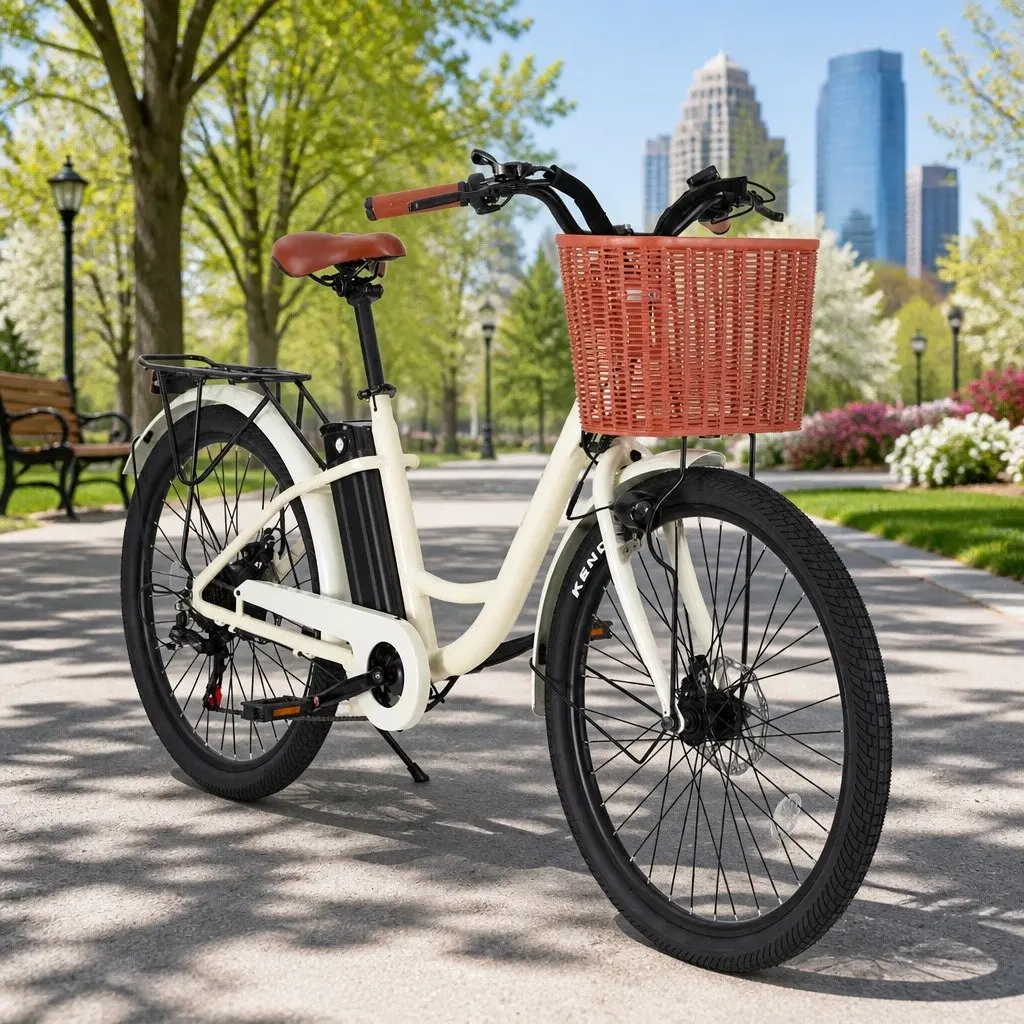 Electric City Bike for Commuting Ease