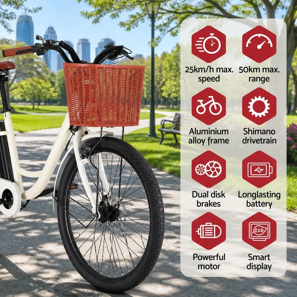 Electric City Bike for Commuting Ease