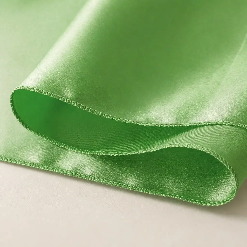 Chair Sashes Satin Fabric Grass Green 20 Piece 278L x 18W cm for Weddings Parties Banquets