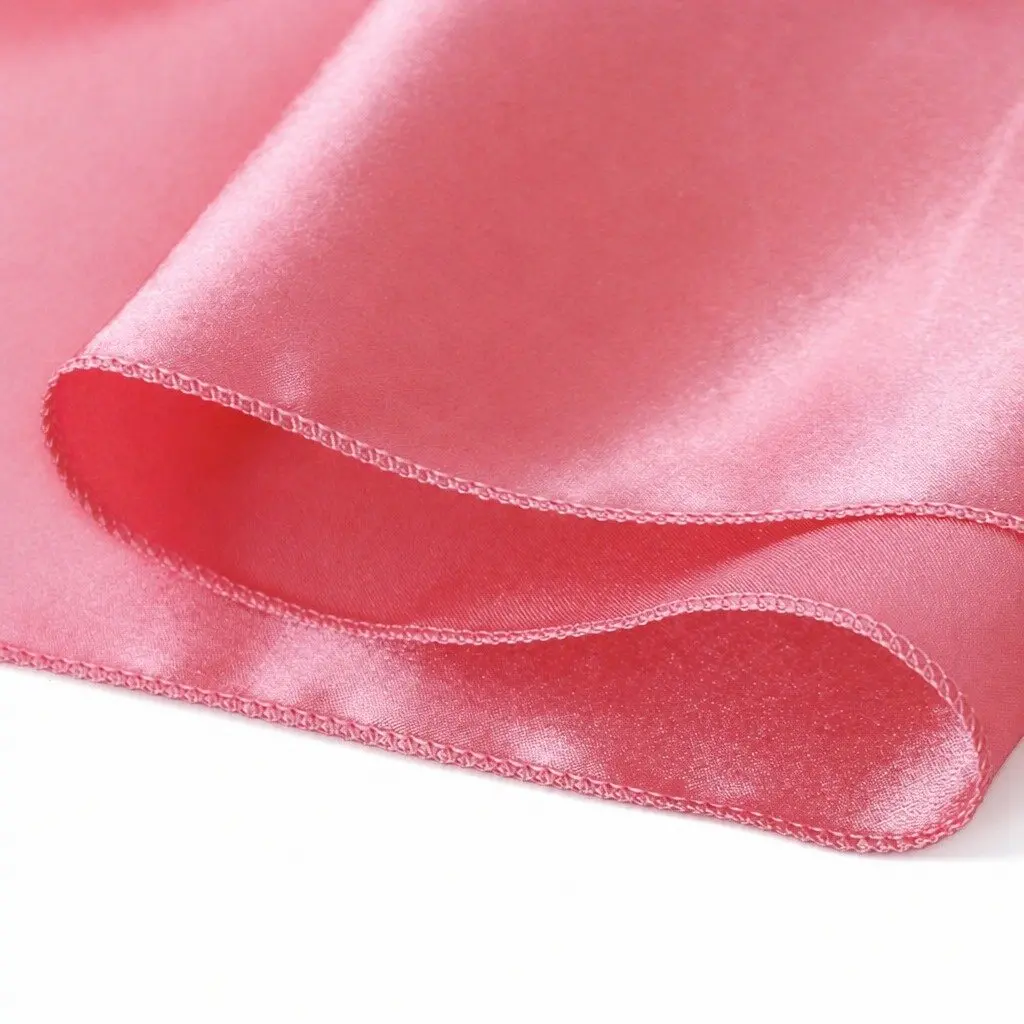 50x Satin Chair Sashes Cloth Cover Wedding Party Banquet Formal Event Decoration