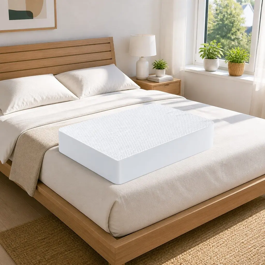 Single Mattress Protector Topper Waterproof Cooling 188cm x 91cm