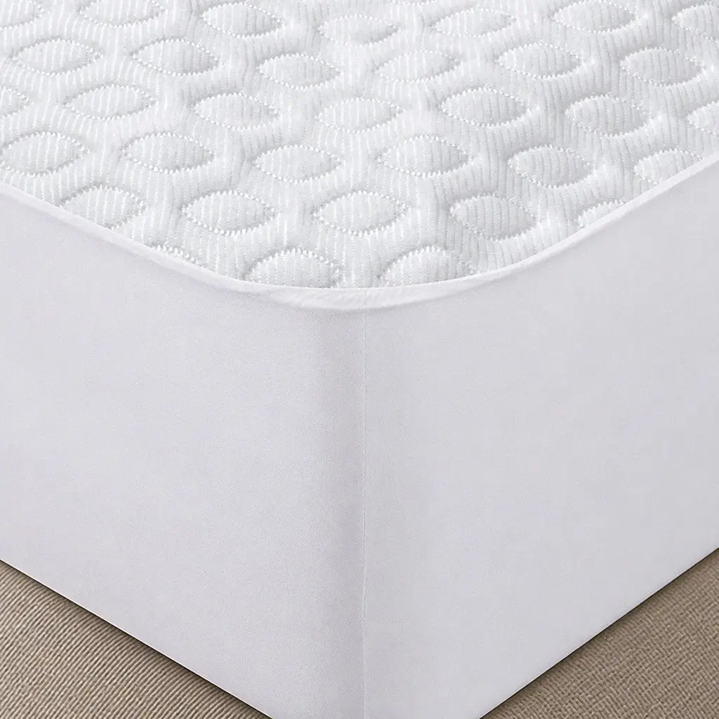 Single Mattress Protector Topper Waterproof Cooling 188cm x 91cm