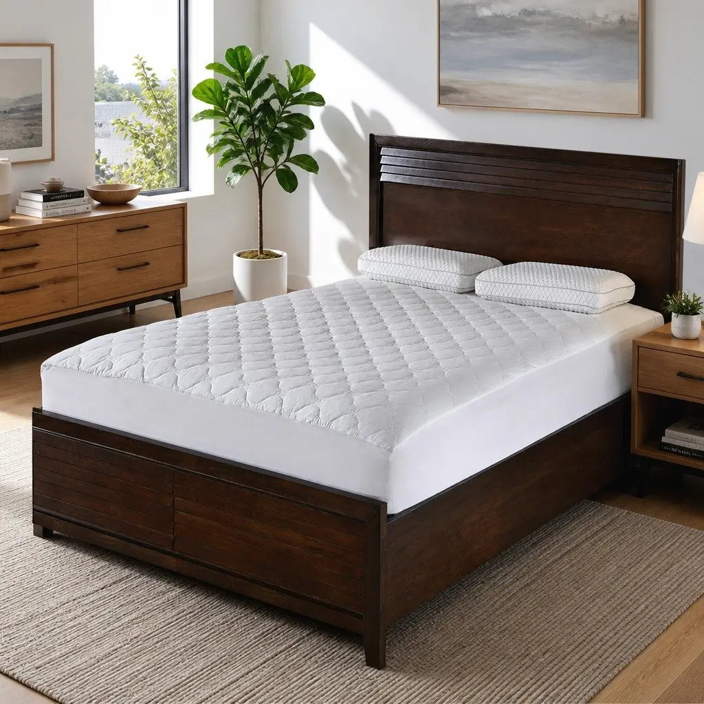 Fitted Waterproof Mattress Protector Super King Size