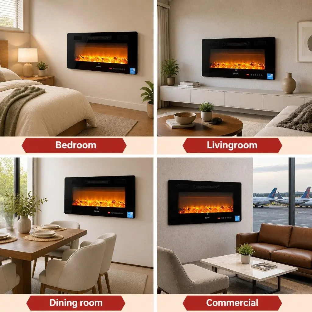 Electric Fireplace Insert