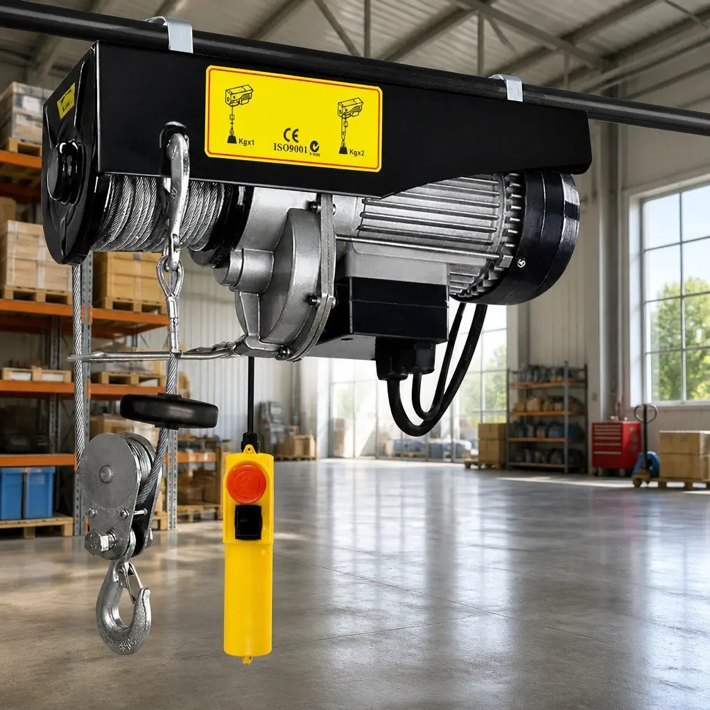 Electric Hoist Winch 400/800KG for Heavy Lifting