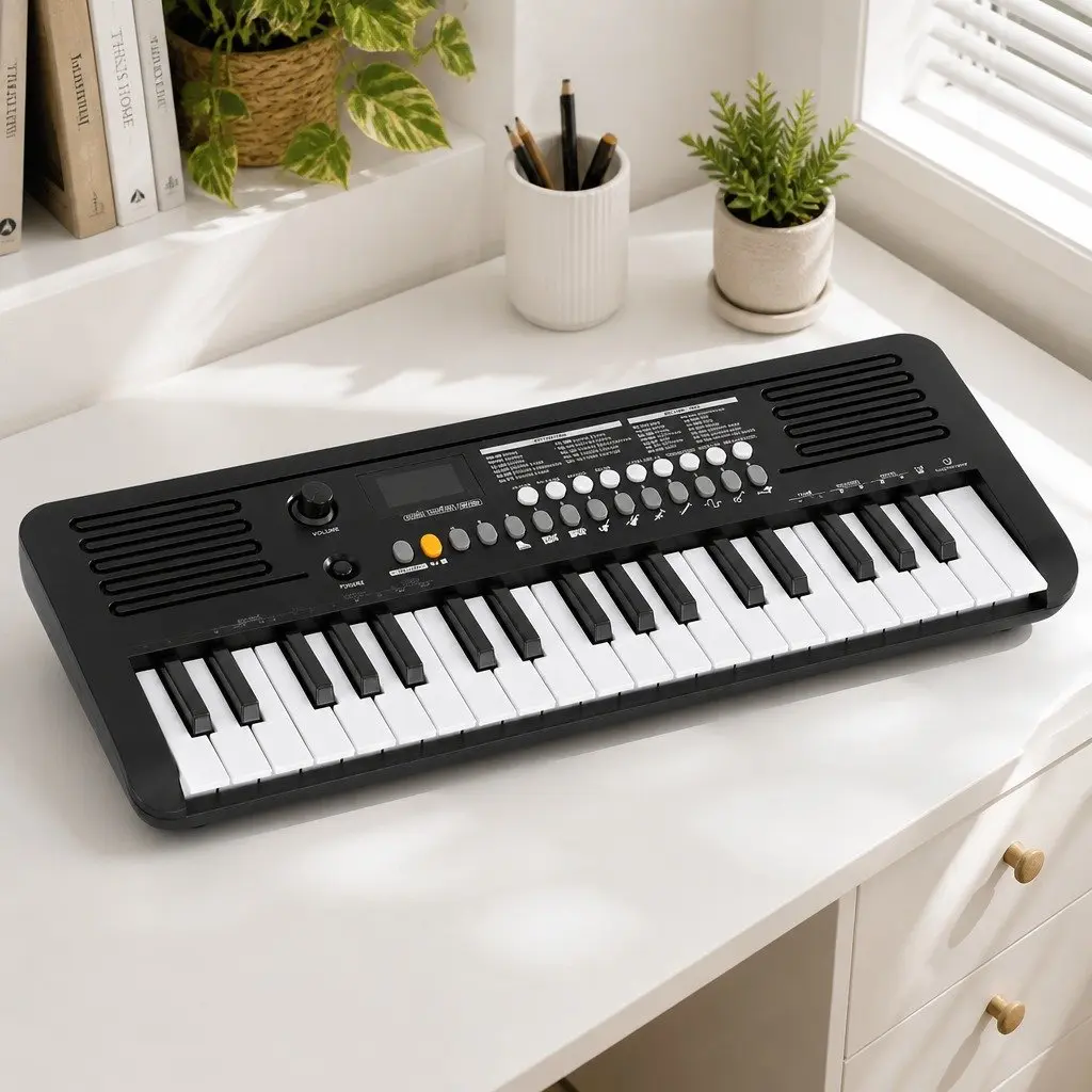 37-Key Digital Piano Keyboard Electric Music Instrument Portable Beginner Touch