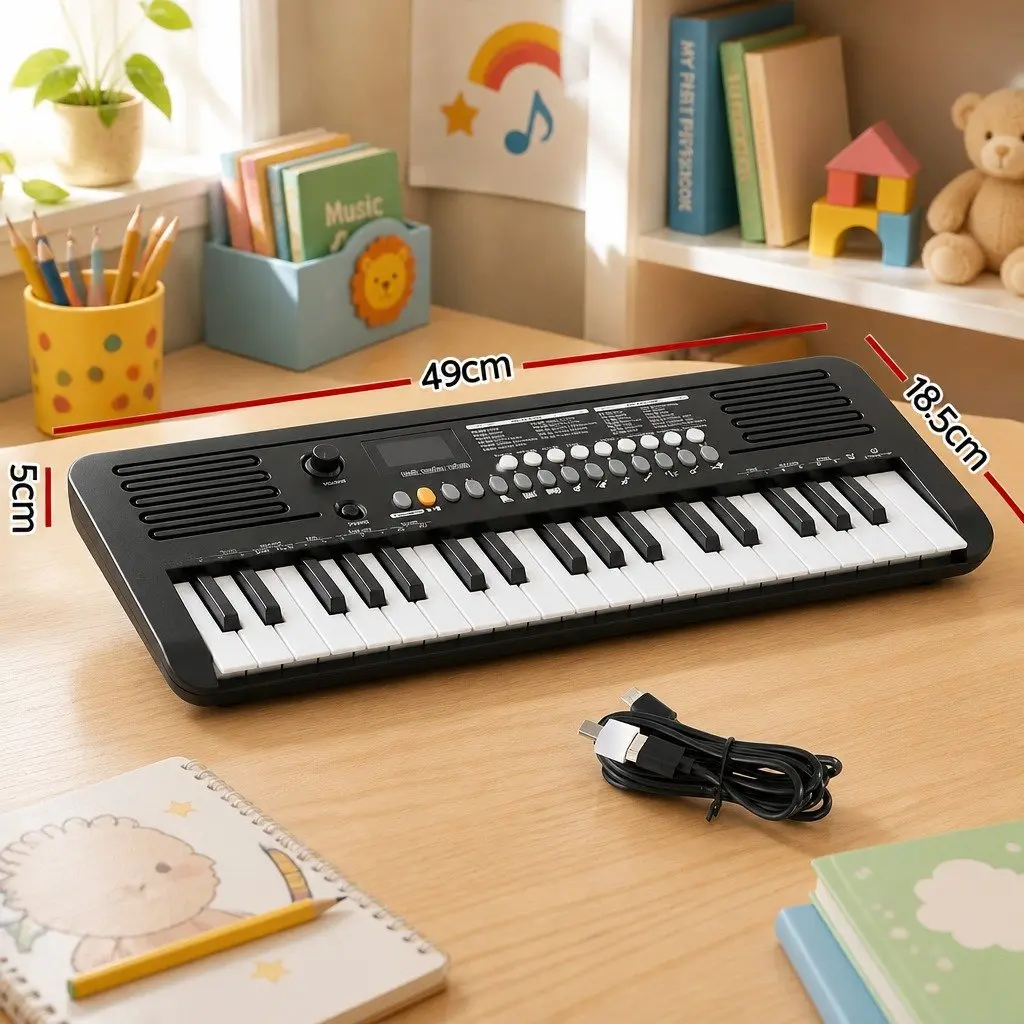 37-Key Digital Piano Keyboard Electric Music Instrument Portable Beginner Touch