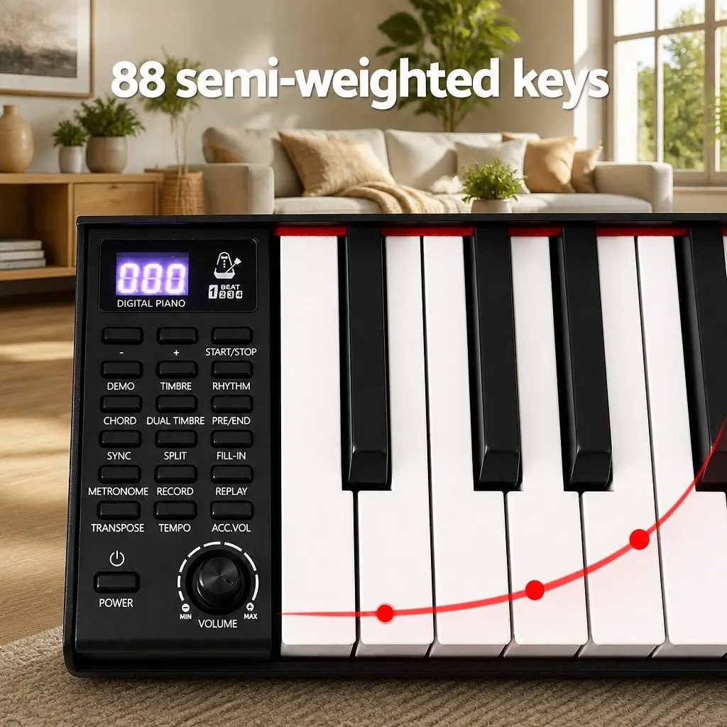 88-Key Electronic Piano