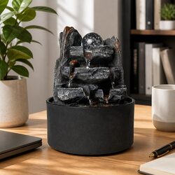 Enjoy Calm with Our Friendly Tabletop Water Fountain