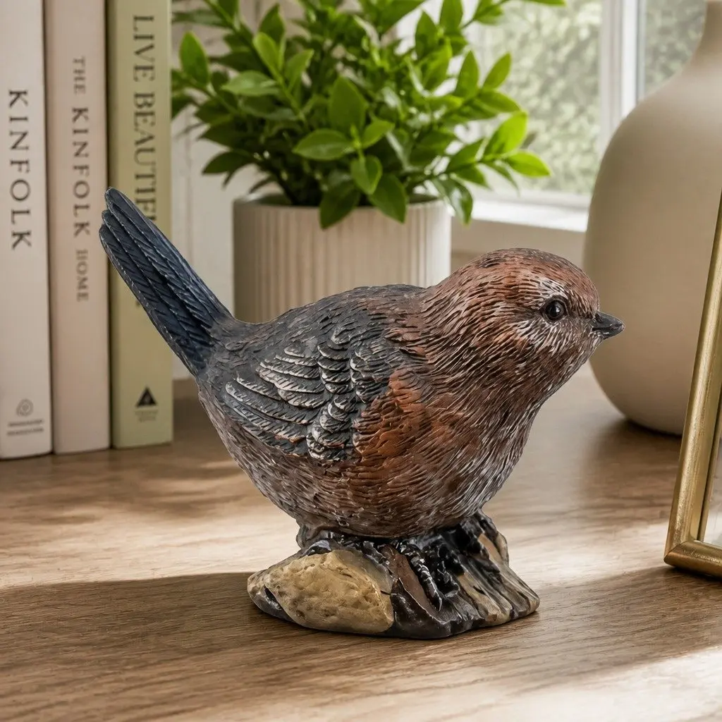 Tabletop Water Fountain Colour Changing LED Bird Indoor Decor 21cm x 21cm x 26.5cm