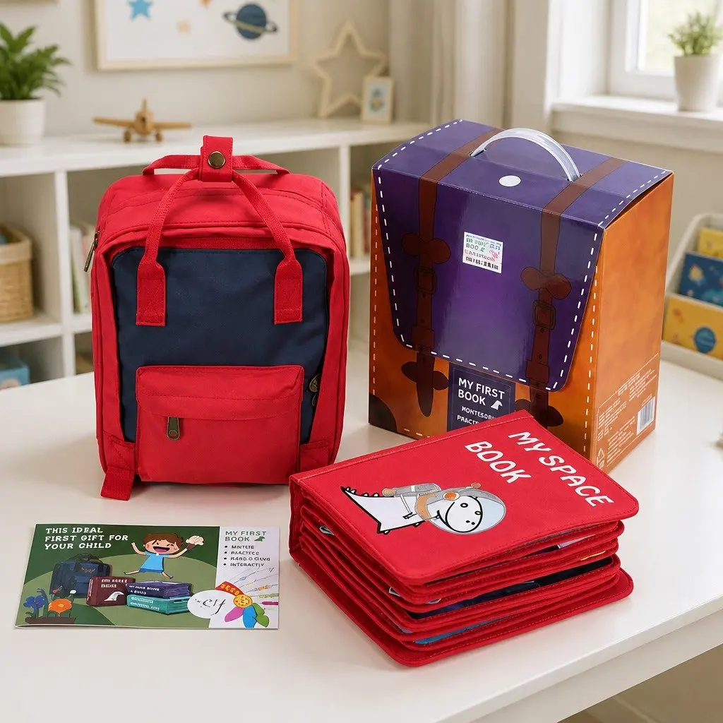 Interactive My Space Book for Kids Ages 4-6 Educational Discovery 24x19.5cm