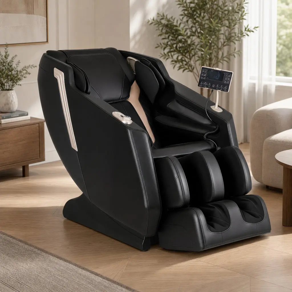 Massage Chair Full Body Zero Gravity Recliner with Heat 24 Airbags Adjustable Roller Strength