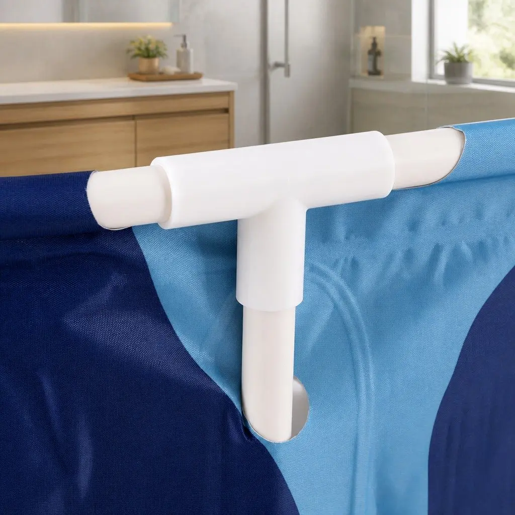 Inflatable Portable Bathtub Extra Large PVC 114x62cm Navy Blue Foldable Spa with Pillow Air Pump and Water Cushion