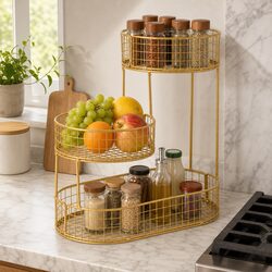 3-Tier Kitchen Fruit Basket Bowl for Convenient Organization