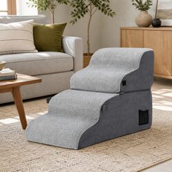 Welcome to the 2-in-1 Dog Stairs and Bed Experience