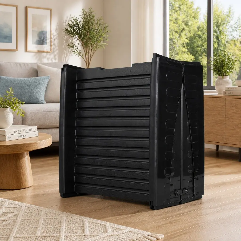 Dog Ramp Foldable Portable Slip-Resistant 40cm x 152cm Black