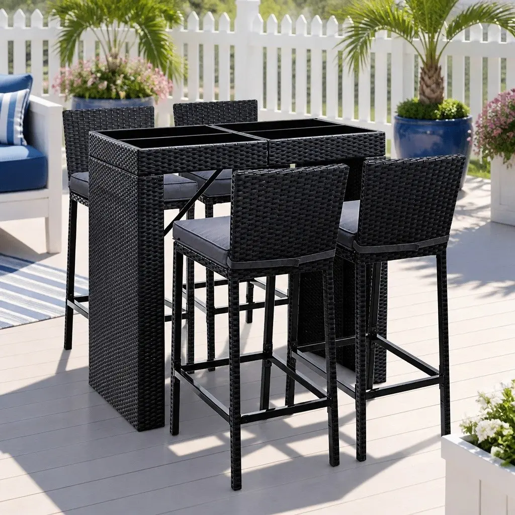 5-Piece Outdoor Bar Set