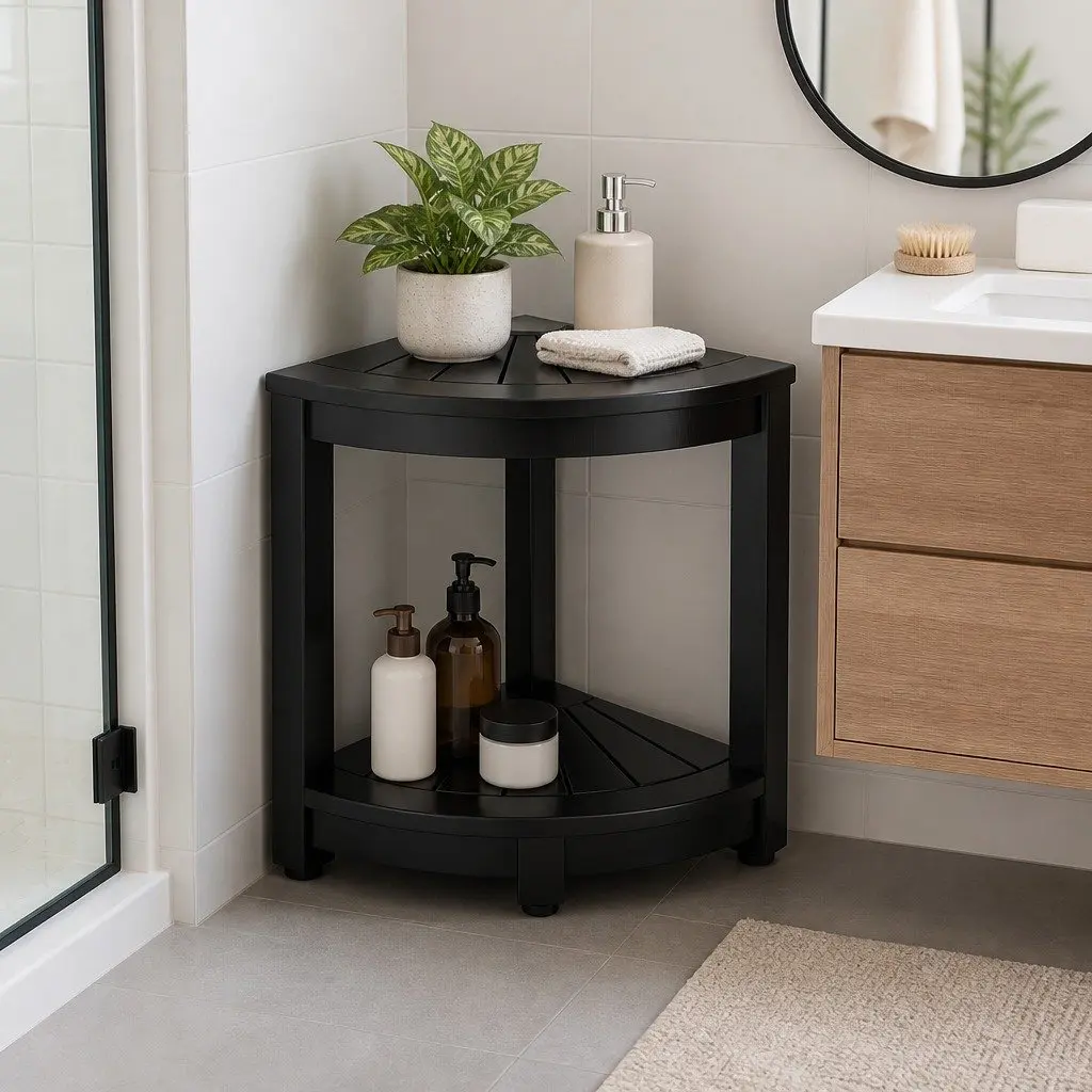 Corner Shower Stool