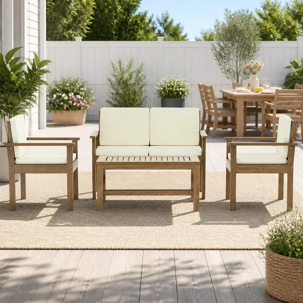 4-Piece Outdoor Sofa Set